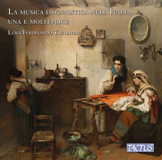 the album cover for Pachelbel / Bellini / Caroso / Tagliavini - La Musica Organistica Nell'italia Una E Molteplice
