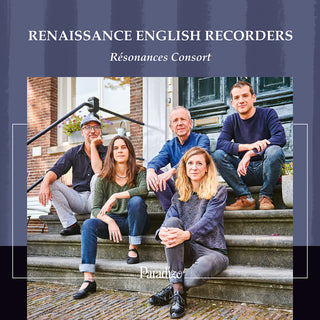 the album cover for Byrd / Dowland / Ferrabosco - Renaissance English Recorders