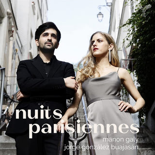 the album cover for Manon Galy - Nuits Parisiennes