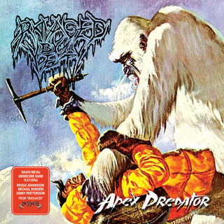 the album cover for Ravaged By The Yeti - Apex Predator