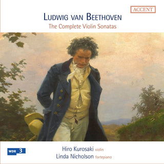 the album cover for Beethoven / Kurosak / Nicholson - Complete Violin Sonatas