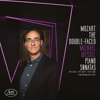 the album cover for Mozart / Wessel - Mozart The Double-Faced (Hybr)