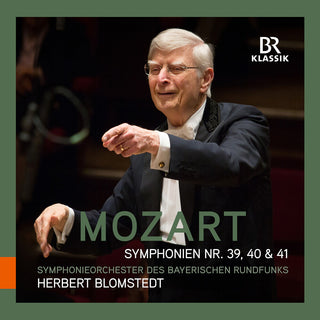 the album cover for Mozart / Symphonieorchester Des Bayerischen Rundf - Symphonies Nos. 39, 40 & 41