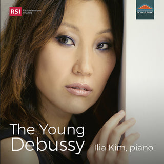 the album cover for Debussy / Kim - Young Debussy