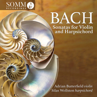 the album cover for J Bach .S. / Butterfield - Sonatas For Violin & Harpsicho