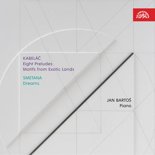 the album cover for Kabelac / Smet / Bartos - Piano Works