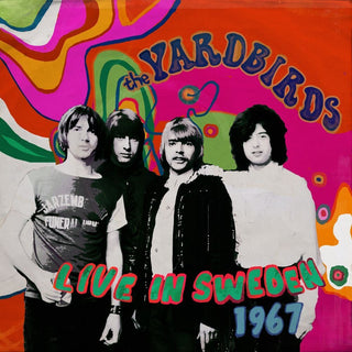 the album cover for The Yardbirds - Live In Sweden 1967