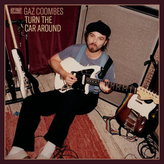 the album cover for Gaz Coombes - Turn The Car Around [Indie Exclusive Limited Edition Yellow LP]