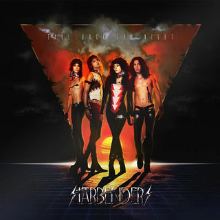 the album cover for Starbenders - Take Back The Night [Indie Exclusive Limited Edition Orange/Yellow & Black Splatter LP]