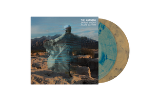 the album cover for The Warning - ERROR (404) - Deluxe Edition [Custard/Black Wave/Coastal Blue]