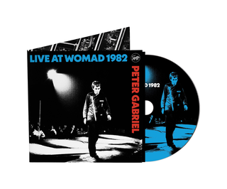 the album cover for Peter Gabriel - Live at WOMAD 1982