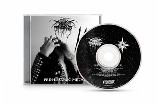 the album cover for Darkthrone - Pre-Historic Metal