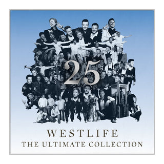 the album cover for Westlife - 25 - The Ultimate Collection