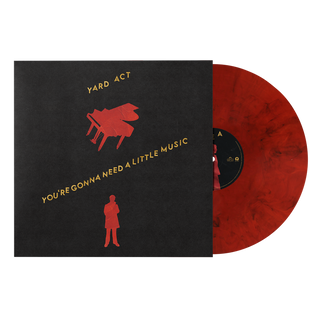 the album cover for Yard Act - You're Gonna Need A Little Music [Indie Exclusive Red Smoke]