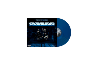 the album cover for FLO - THERAPY AT THE CLUB [Neon Blue]