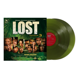 the album cover for Michael Giacchino - Lost Season 3 [Translucent Forest Green]