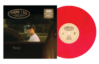 the album cover for Vincent Mason - There I Go [Scarlet Red]