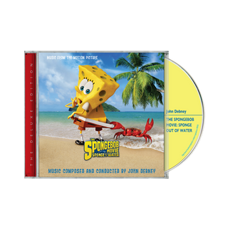 the album cover for John Debney - The SpongeBob Movie: Sponge Out Of Water - The Deluxe Edition