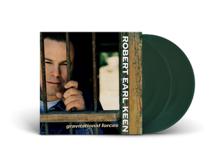 the album cover for Robert Earl Keen - Gravitational Forces [Forest Green]
