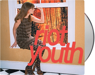 the album cover for Chloe Slater - Riot Youth