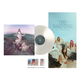 the album cover for The Warning - Everything's Falling [Feather]