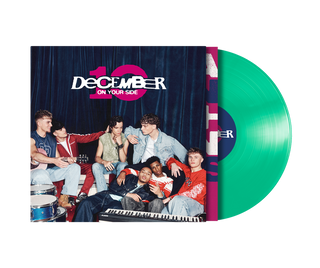 the album cover for December 10 - On Your Side [Mint Green]