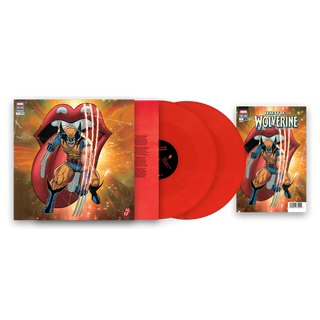 the album cover for The Rolling Stones - Foreign Tongues (Marvel Collector's Series) [Wolverine]