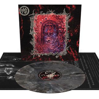 the album cover for Devil Master - Bloody Dreams [Orchard Indie Exclusive Black and White Smoke]