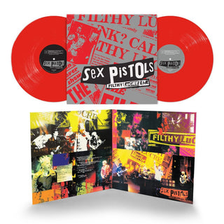 the album cover for Sex Pistols - Filthy Lucre Live - 30th Anniversary [180g Red]
