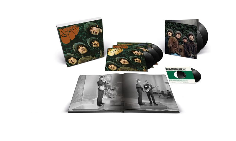 The Beatles- Rubber Soul - Special Edition [Super Deluxe 180g 5LP + 7" Vinyl + Book] (PREORDER)