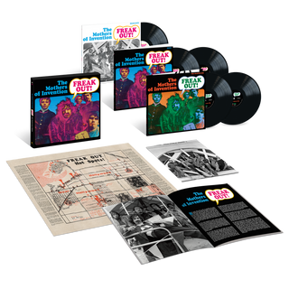 the album cover for Frank Zappa / The Mothers of Invention - Freak Out! (60th Anniversary) - Super Deluxe Box Set [180g]