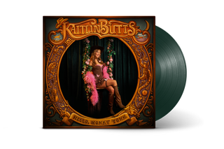 the album cover for Kaitlin Butts - Hello, Honky Tonk [Indie Exclusive Curtain Call Green]