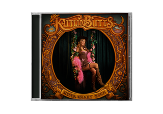 the album cover for Kaitlin Butts - Hello, Honky Tonk