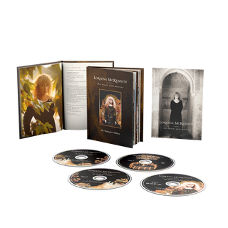 the album cover for Loreena McKennitt - The Mask and Mirror (The Definitive Edition) [2 CD/DVD/Blu-ray Audio]