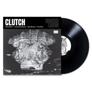 the album cover for Clutch - WASTED LANDS [Black]