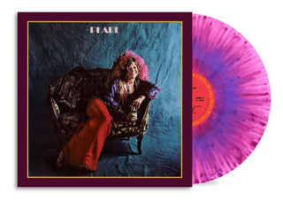 the album cover for Janis Joplin - Pearl [Indie Exclusive Pink Splatter]