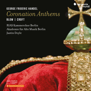 the album cover for RIAS-Kammerchor Berlin - Handel: Coronation Anthems