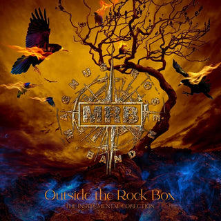 the album cover for Magnus Rosen  Band - Outside The Rock Box