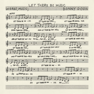 the album cover for Bonny Doon - Let There Be Music
