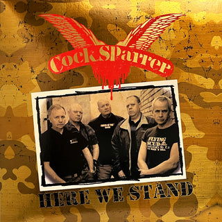 the album cover for Cock Sparrer - Here We Stand
