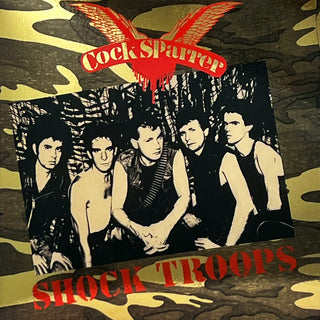 the album cover for Cock Sparrer - Shock Troops [180 Gram] (Can)
