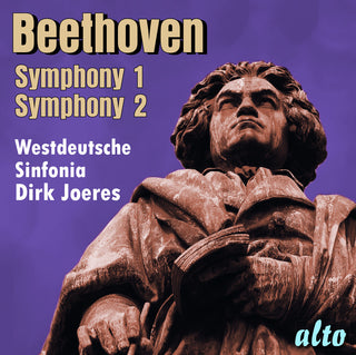 the album cover for Westdeutsche Sinfonia - Beethoven Symphonies Nos.1 & 2
