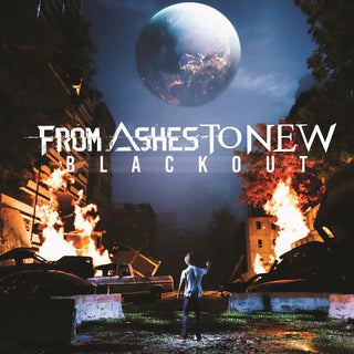 the album cover for From Ashes to New - Blackout