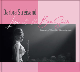 the album cover for Barbra Streisand - Live At The Bon Soir