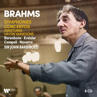 the album cover for Brahms / John Barbirolli - Brahms: The Complete Symphonies & Concertos (Uk)