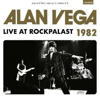 the album cover for Alan Vega - Live At Rockpalast 1982 & Alan Suicide: Collision