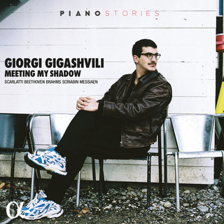 the album cover for Ludwig Beethoven  Van / Brahms / Gigashvili,Gioorgi - Meeting My Shadow
