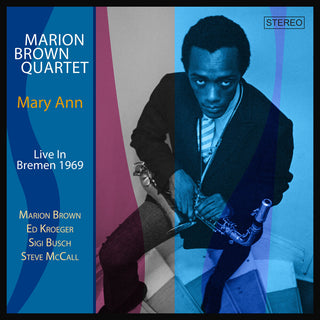 the album cover for Marion Brown - Mary Ann (Live In Bremen 1969)