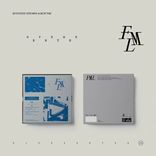 the album cover for SEVENTEEN - SEVENTEEN 10th Mini Album 'FML' [Fight for My Life]