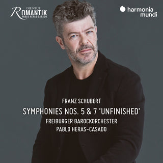 the album cover for Freiburger Barockorchester - Schubert: Symphonies Nos. 5 & 7 Unfinished